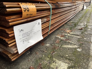 Ca. 77x Douglas wisselsponning, 18x190mm, lengte 300cm